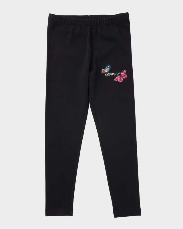 Girl's Bookish Butterfly Leggings, Size 4-12